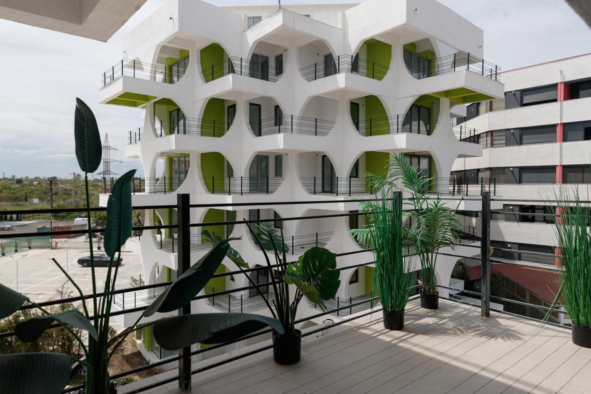Grazzia Deluxe Apartments Năvodari Exterior foto
